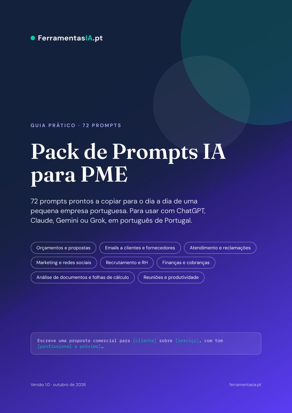 Capa do Pack de Prompts IA para PME